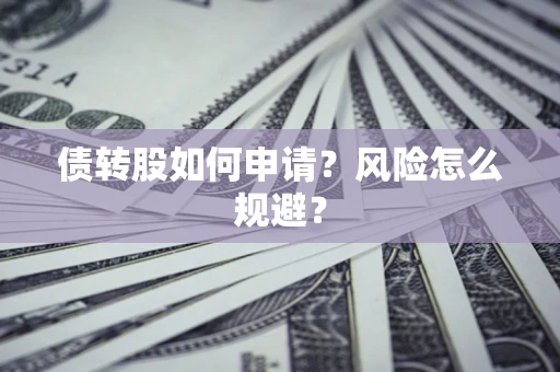 北京债转股如何申请？风险怎么规避？