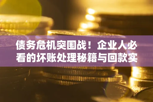 北京债务危机突围战！企业人必看的坏账处理秘籍与回款实战指南
